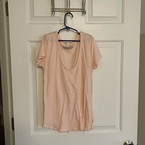 Plain pink tee